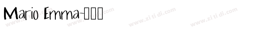 Mario Emma字体转换
